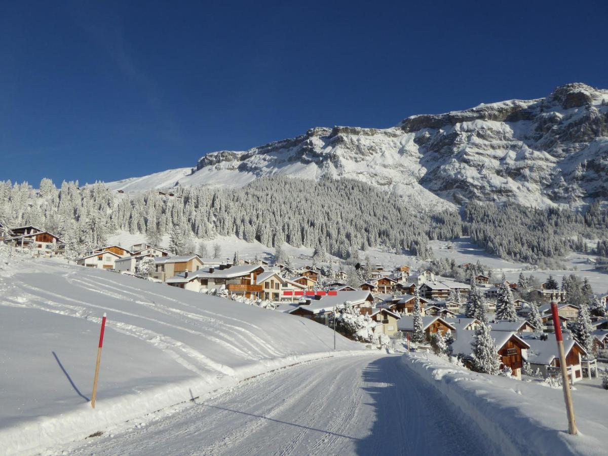 Casa Admisa, Spektakulaere Aussicht, Ski In And Out, Hochwertige Einrichtung, Valserstein Und Eiche Flims Exterior photo